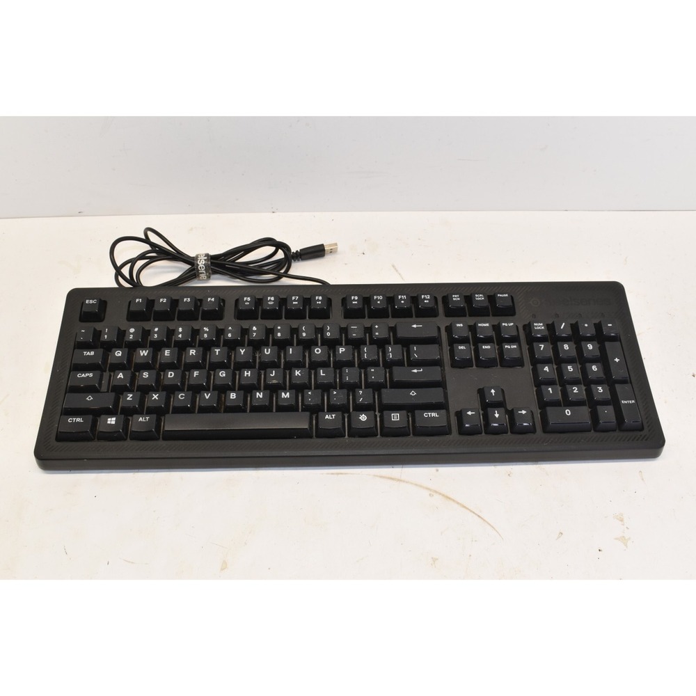 SteelSeries Apex 100 Gaming Keyboard -Black with Blue LED‎ Backlit